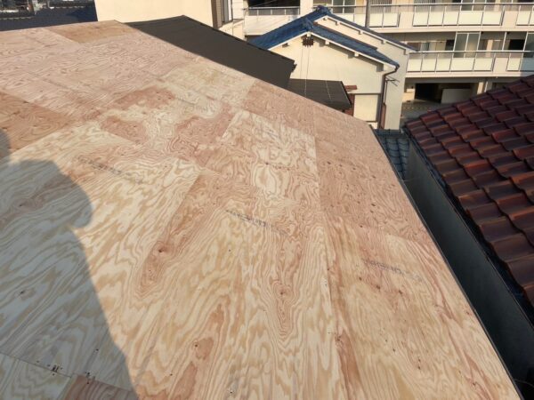 尼崎市屋根葺き替え工事